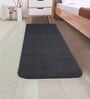 Grey Polypropylene 79 x 24 Inches Machine Made Floor Runner