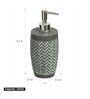 Grey Polyresin Soap Dispenser (320 Ml)