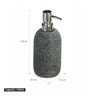 Polyresin Grey Soap Dispenser 360 ml