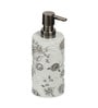 Polyresin White And Grey Soap Dispenser 360 ml