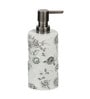 Polyresin White And Grey Soap Dispenser 360 ml