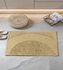 Light Golden Poleyster 24x16 Inches Anti-Skid Bath Mat