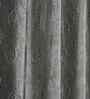 Grey Poleyster Floral 7 Feet Semi Transperency Ring Top Door Curtains 2Pcs