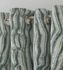 Grey Abstract Polyester 7 Ft Semisheer Eyelet Door Curtains (Set of 2)