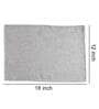 Premium (12x18) Grey Jute (Set of 6) Placemat