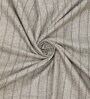 Grey Premium Jute Geometric 8ft Light Filtering Eyelet Long Door Curtain