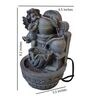 Grey Resin Small Angel Indoor Water Fountain
