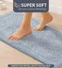 Grey Reversible Cotton Bathmat (50x80 cm)