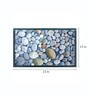 Grey Abstract Rubber 23 x 15 Inches Anti Skid Door Mat