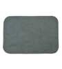 Grey Micro Tufted Solid Pattern 23x15 inch AntiSkid Door Mat