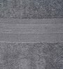Grey Sancha Pile Cotton Medium Towel-500 Gsm