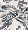 Grey Traditional Polyester 7 Ft Semisheer Eyelet Door Curtains (Set of 2)