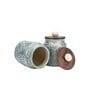 Grey Shaded 500ml (Set of 2) Ceramic Storage Jar