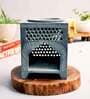 Grey Soapstone Jali Oil Diffuser with Essential Oil