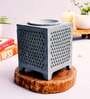 Grey Soapstone Jali Oil Diffuser with Essential Oil