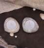 Grey Soapstone Table Tealight Holder With Candles