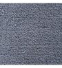 Grey Solid Polyester 24x16 Inches AntiSkid Bath Mat