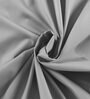 Grey Solid 144 TC 100% Cotton King Bedsheet with 2 Pillow Covers
