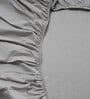 Grey Solid 144 TC 100% Cotton Single Bedsheet with 1 Pillow Cover