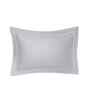 Grey Solid 300 TC Cotton 2 Pillow Cover Set