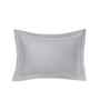 Grey Solid 300 TC Cotton 2 Pillow Cover Set