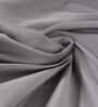 Grey Solid 300 TC Cotton Double Bed Sheet with 2 Pillow Covers 24 Collection
