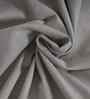 Grey Solid 300 TC Cotton King Size Bed Sheet with 2 Pillow Covers 24 Collection