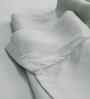 Grey Solid 300 TC Tencel King Size Bed Sheet with 2 Pillow Covers 24 Collection