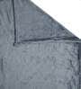 Grey Solid 300 TC Wool  Double Bedsheet with 2 Pillow covers