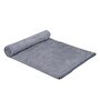 Grey Solid 400 GSM Microfiber Towel Set