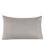 Grey Solid 400 TC Cotton 2 Pillow Cover Set