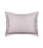Grey Solid 400 TC Cotton Polyester 2 Pillow Sham Set