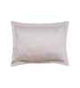 Grey Solid 400 TC Cotton Polyester 2 Pillow Sham Set