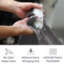 Grey Solid 450 GSM Microfiber Pet Towel (S)