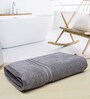 Grey Solid 500 GSM Cotton Bath Towel