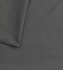 Grey Solid 600 TC Cotton 1 Double Bedcover with 2 Pillow cover