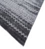 Grey Solid Bamboo Silk 6 ft X 9 ft Hand Woven Carpet