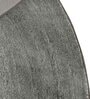 Grey Solid Blended Linen 3 ft x 5 ft Machine Made Carpet