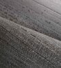 Grey Solid Blended Linen 3 ft x 5 ft Machine Made Carpet