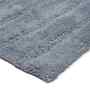 Grey Solid Cotton 20x31 Inches Anti Skid Bath Mat