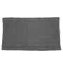 Grey Solid Cotton 28x47 Inches Anti Skid Bath Mat