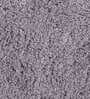 Grey Solid Cotton AntiSkid Bathmat