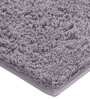 Grey Solid Cotton AntiSkid Bathmat