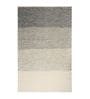 Grey Cotton Hand Woven 4 X 6 Feet Dhurrie