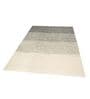 Grey Cotton Hand Woven 4 X 6 Feet Dhurrie
