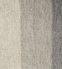 Grey Cotton Hand Woven 5 X 7 Feet Dhurrie