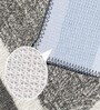 Grey Abstract Microfibre 24x16 Inches Super Soft Bath Mat
