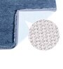 Grey Solid MicroFibre 14x10 Inches Antiskid Bath Mats