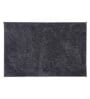 Grey Solid MicroFibre 14x10 Inches Antiskid Bath Mats