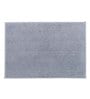 Grey Solid MicroFibre 15x10 Inches Antiskid Bath Mats